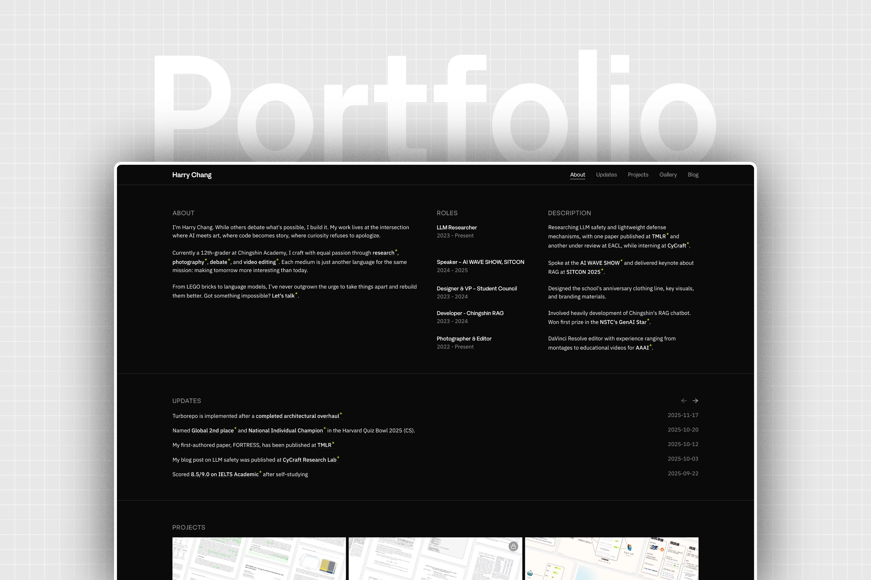 Portfolio Website