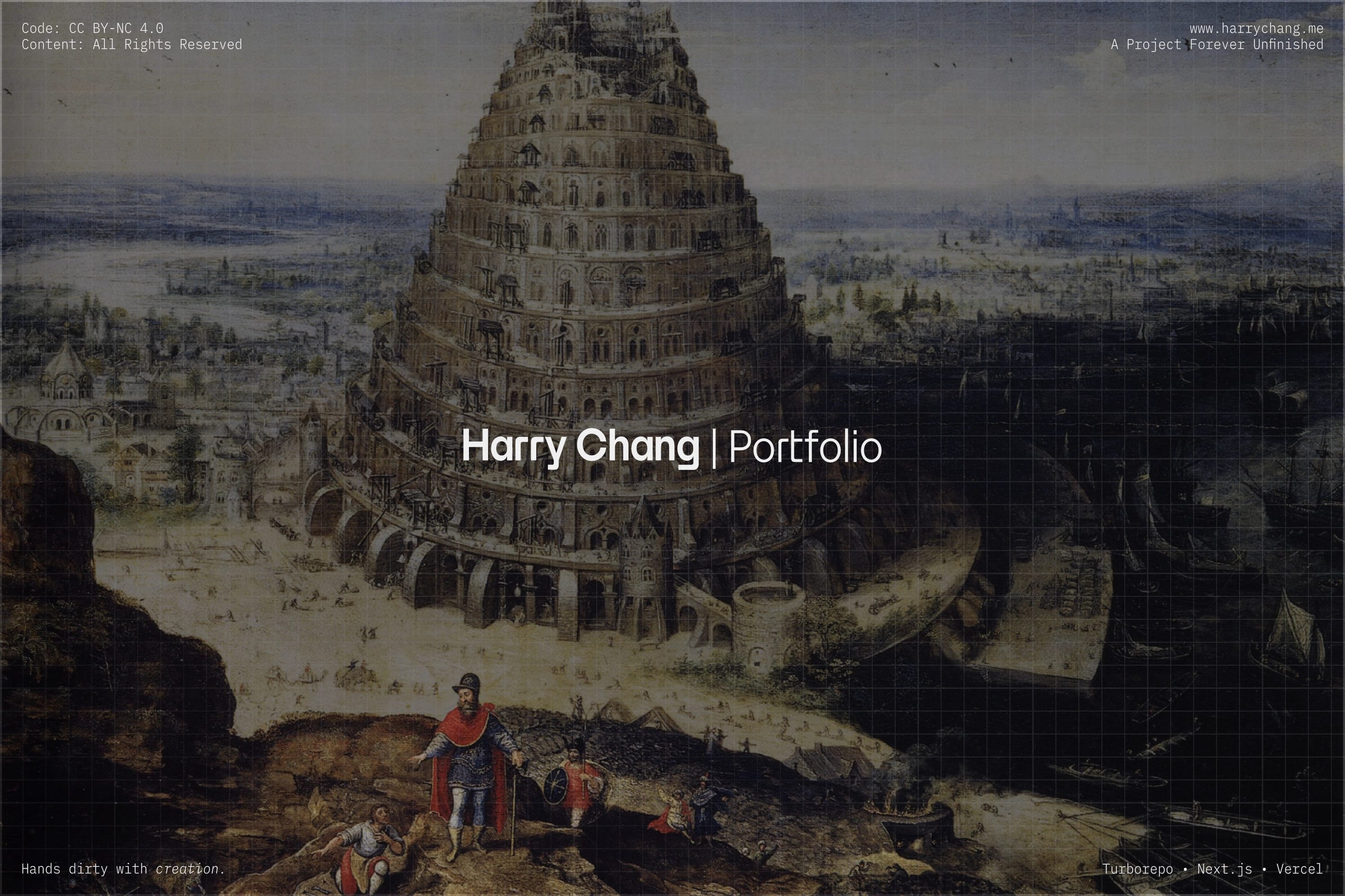 Harry Chang Portfolio Identity — The Tower of Babel